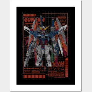 ZGMF-X42S Destiny Gundam Posters and Art